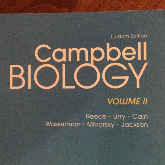 Campbell biology volume II-Custom Edition by Reece et al. - Picture 2 of 3